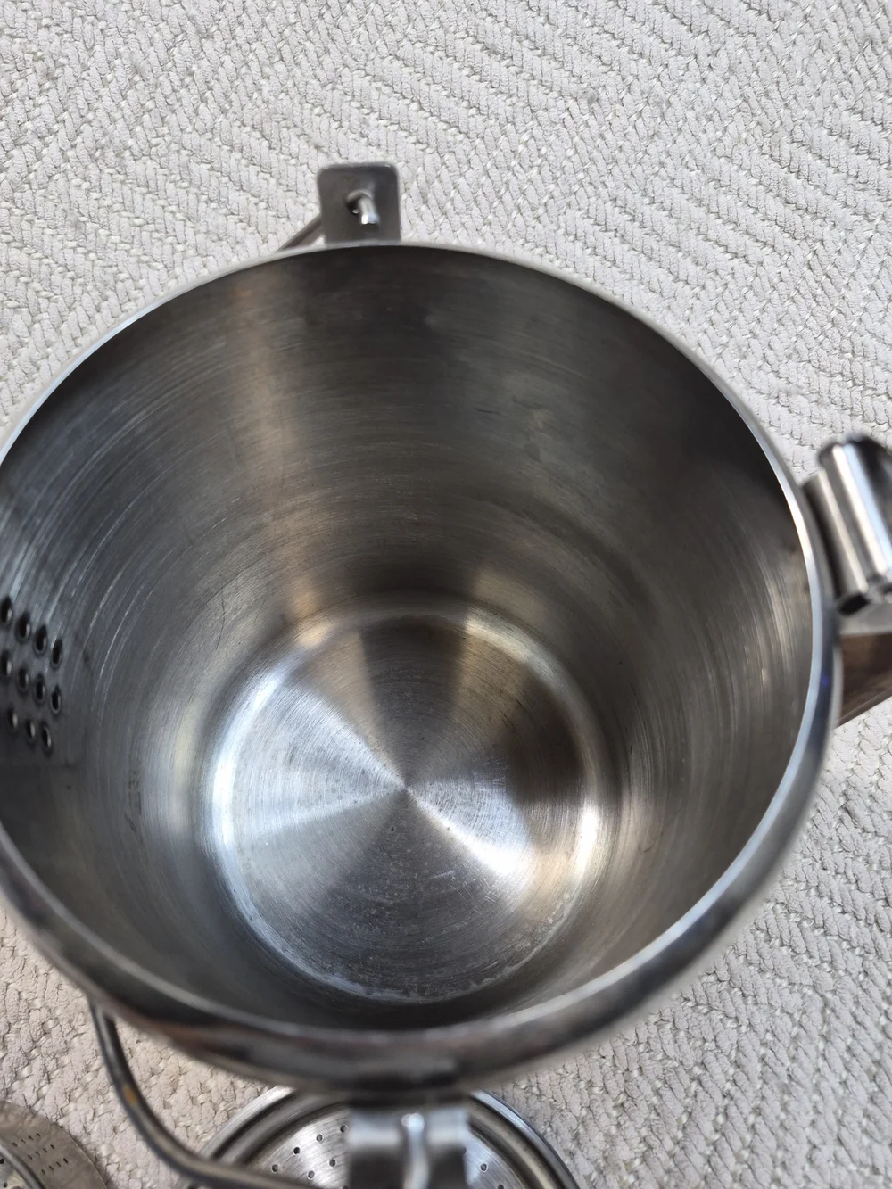 Metal Percolator Coffee Maker - Silver